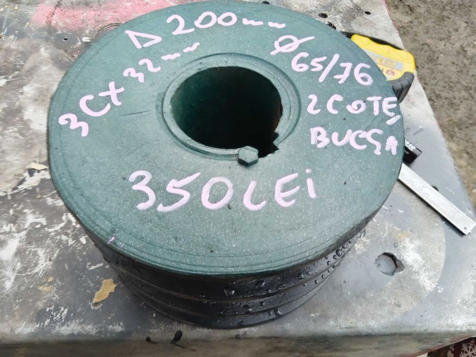 Fulie cu trei curele de 22 mm