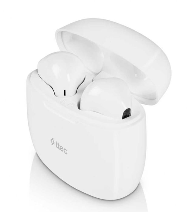 Bluetooth слушалки ttec Mode, TWS, Бели