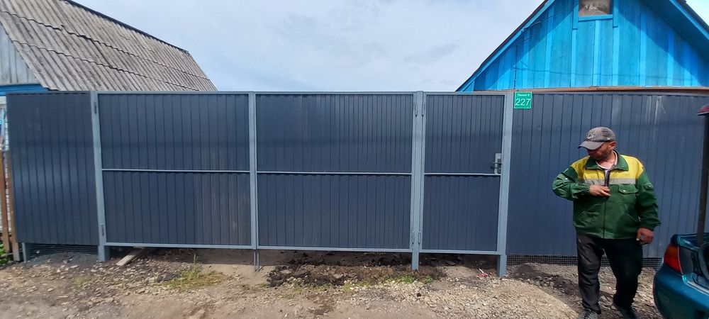 Заборы ворота калитки