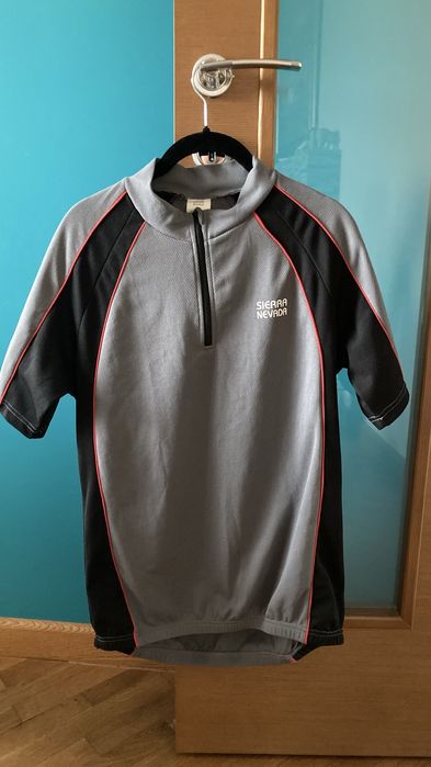 Джърси за колело с къс ръкав и джобове