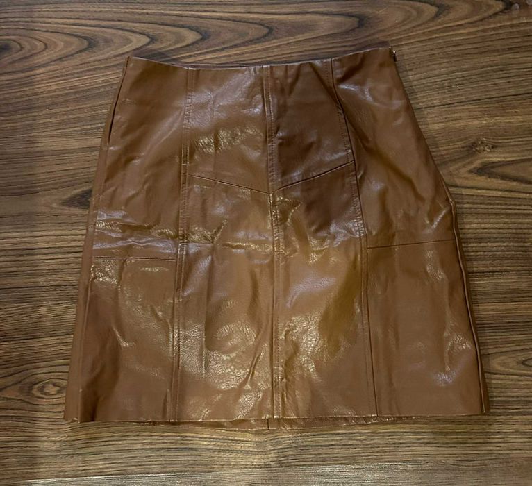 Дамски поли-панталон;поли-дънкови, кожени