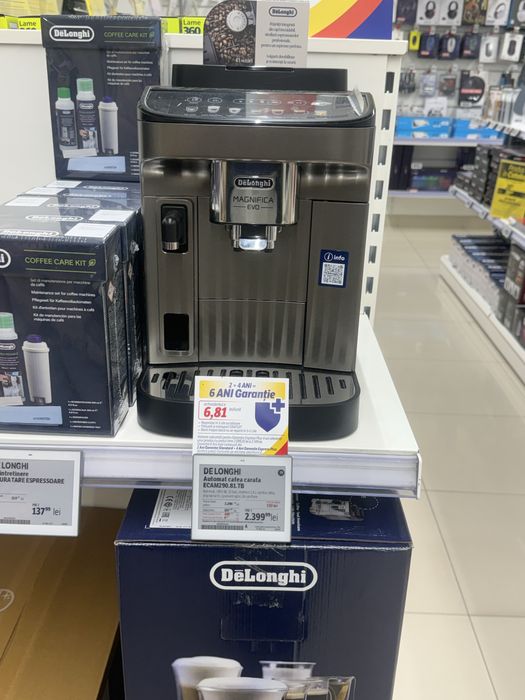 Espressor automat De'Longhi Magnifica Evo – Stare excelentă / Ca nou