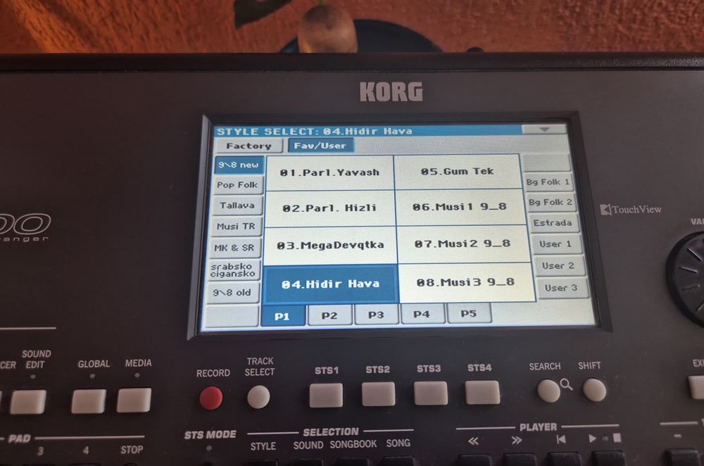 Клавир Korg pa600