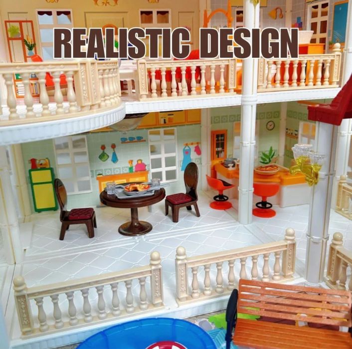 Кукольный домик подарок для девочки