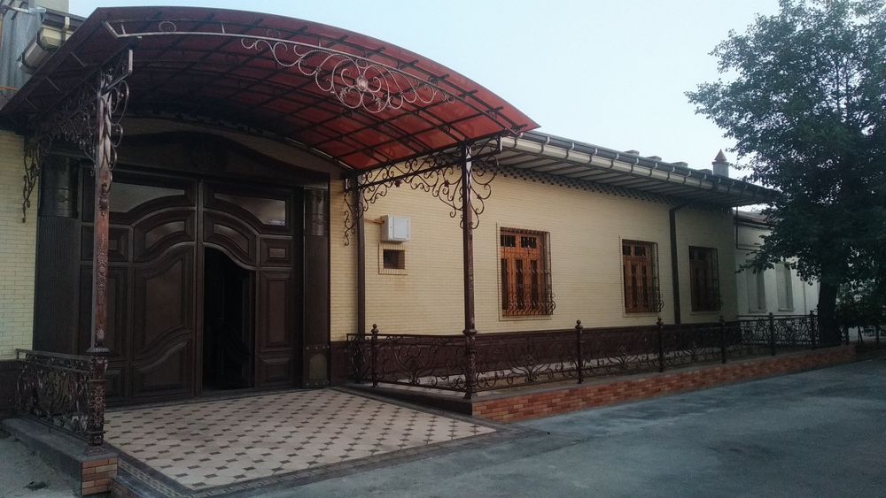 Сварщик: Навес, Ферма, Газ ўтказиш, Решётка, Установка, покраска.