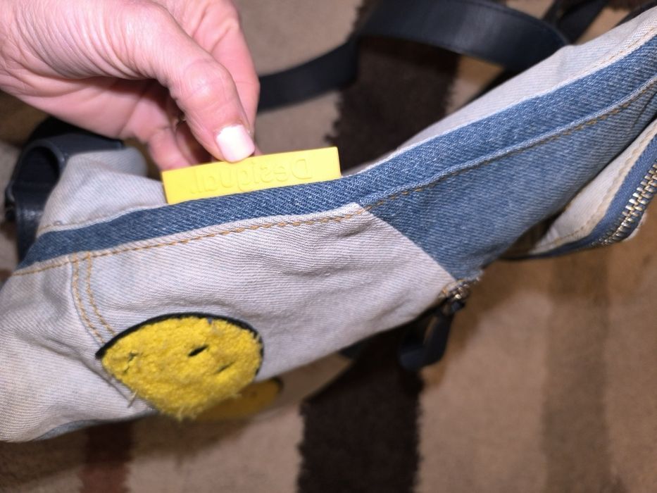 Desigual дънкова дамска раница