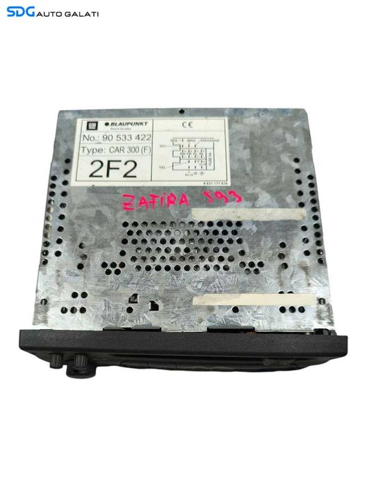 Unitate Radio cu Caseta CAR 300 Opel Zafira A 1999 - 2005 Cod 90533422 [LR1253]