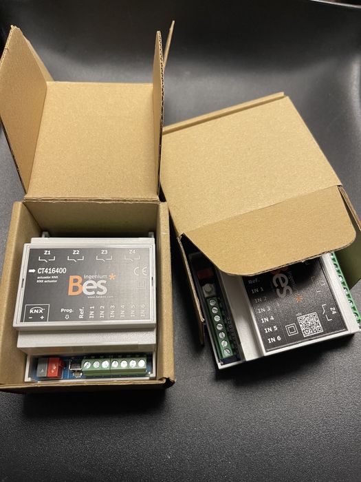 BES CT416420 – Actuator binar KNX BES GW633100 – Gateway KNX **NOU**