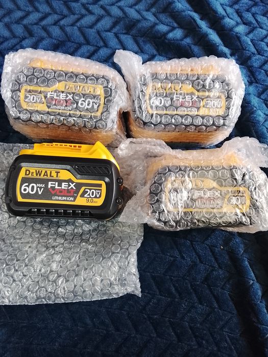 2 buc acumulator DeWalt 20v flex volt 60 v