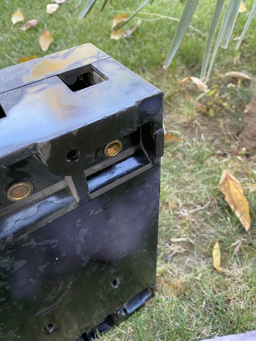 Советский автоматический выключатель (рубильник)