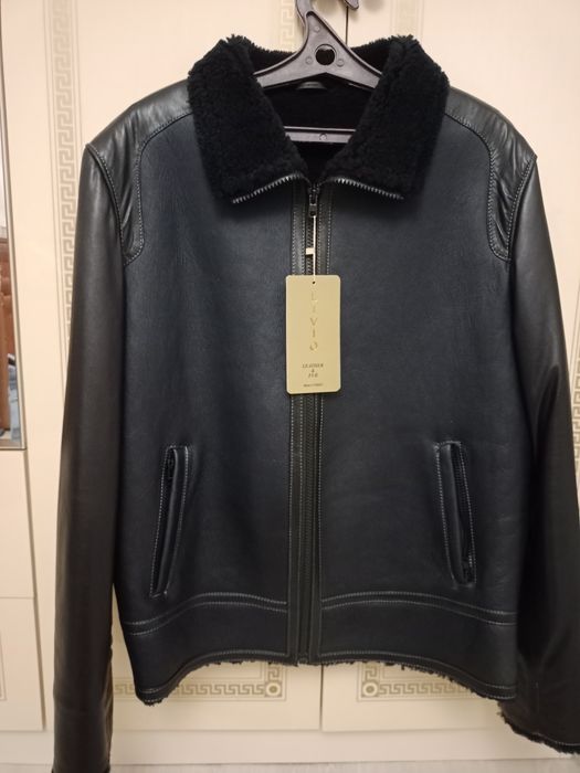 Натуральная мужская дубленка