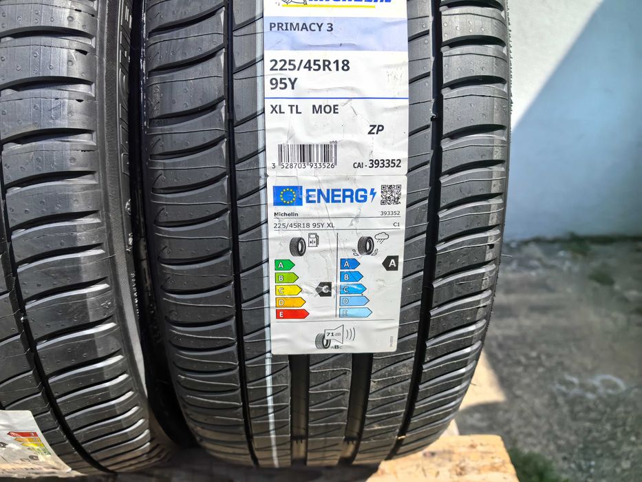 225/45/18 Мишелин ДОТ 2024 г - Чисто нови - Рън Флат / МОЕ