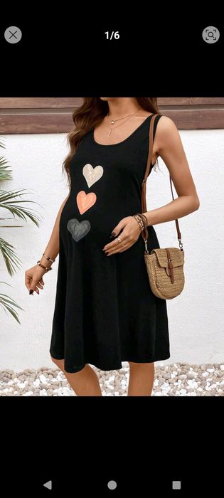 Лот летни рокли за бременни Л размер