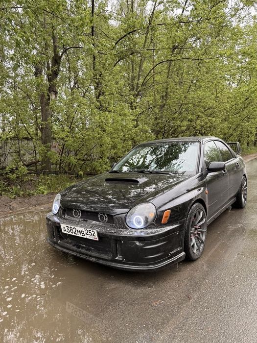 Передний бампер на Субару Импреза Impreza GD Subaru Лупатка