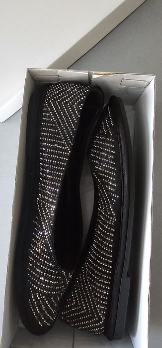 Кожени балеринки