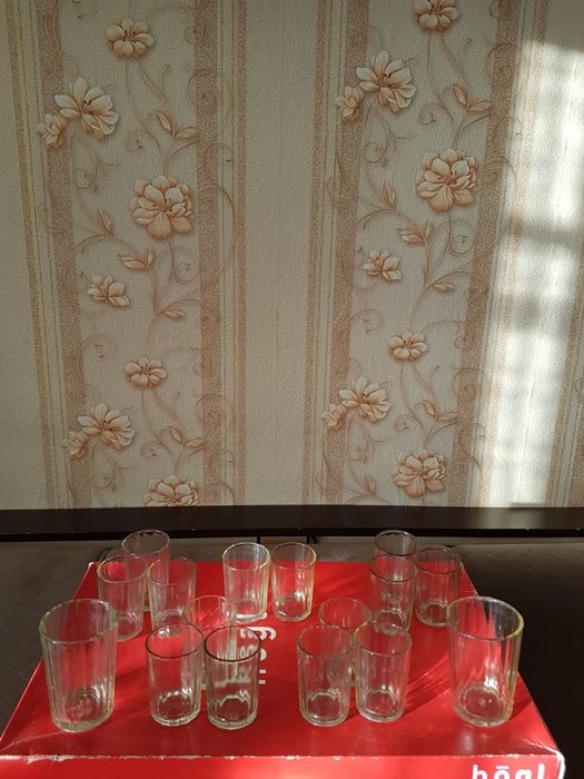 Рюмки советские граненые