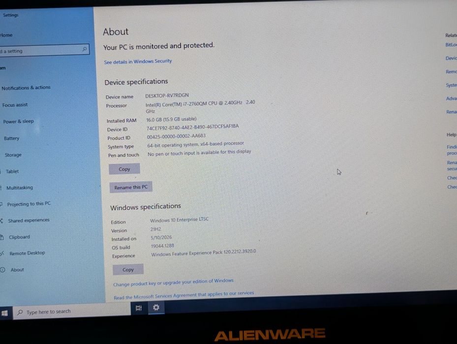 Ноутбук Alienware M14xR2