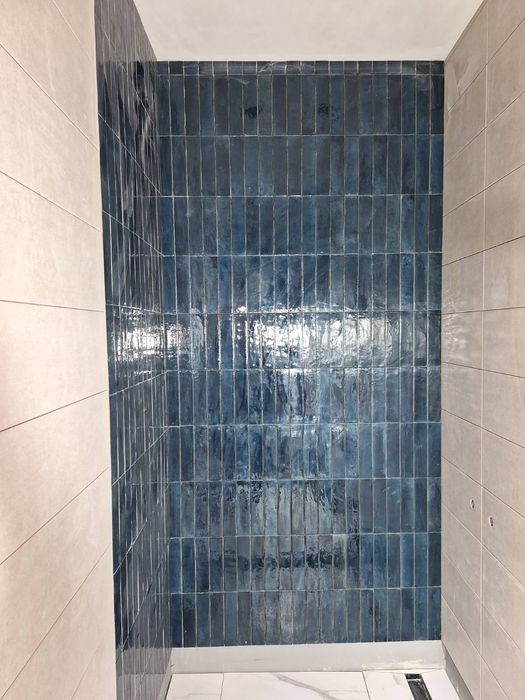 Плочки Ragno 6x24 Look Blue Glossy