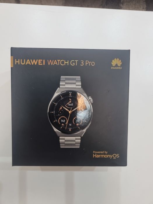 Смарт часовник Huawei GT3 pro titanium 46 mm
