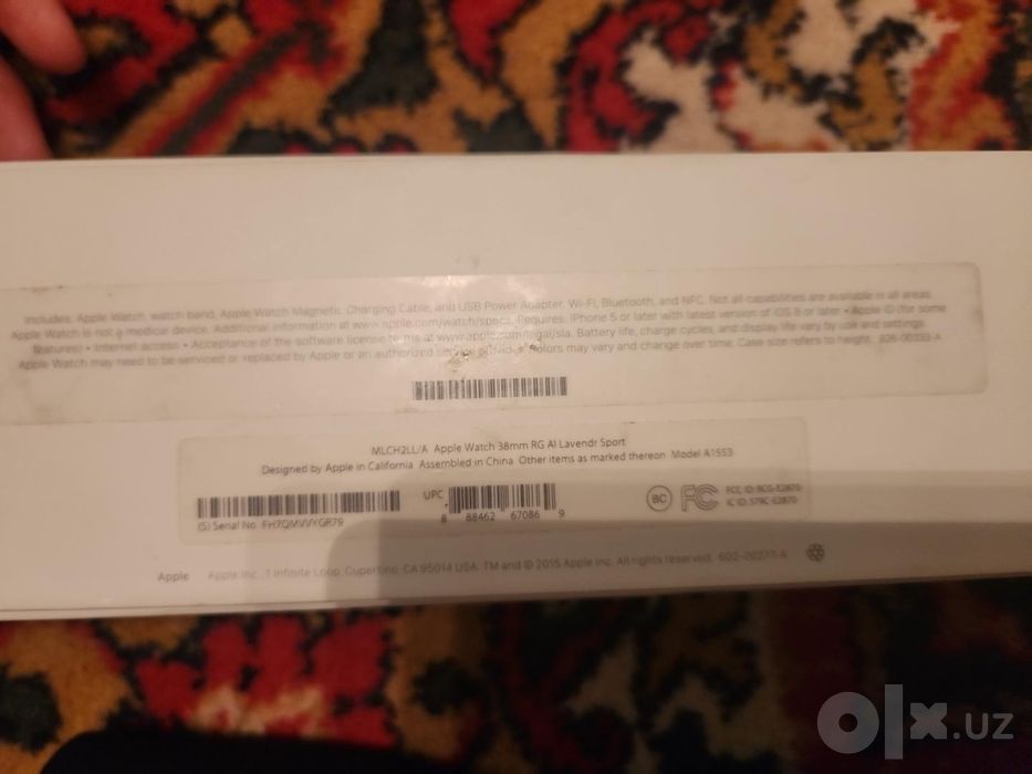 iWatch 2 holati:yaxshi