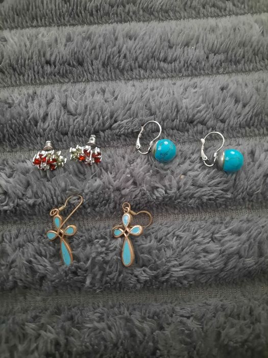 Серьги бирюза Казахстан отдам