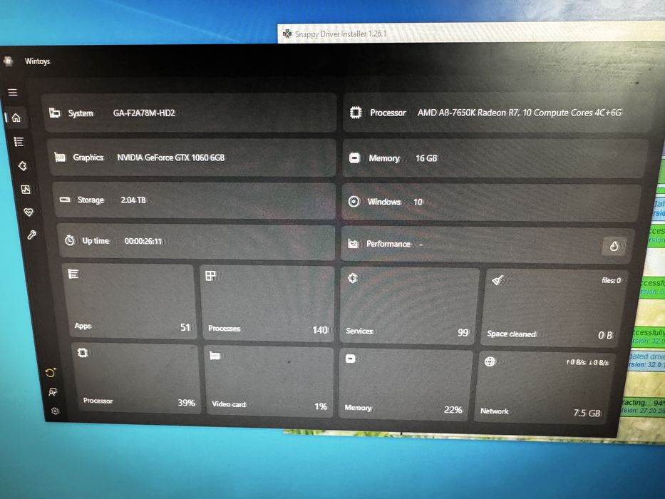 PC Gaming AMD A8-7650K, nVIDIA GTX 1060 6GB | 16 GB RAM | Benq | Razer