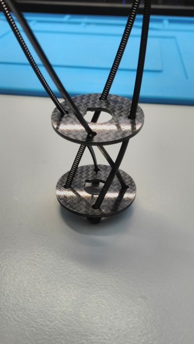 Kit reparatie din fibra de carbon pt ax central drona Ar.Drone 1 si 2