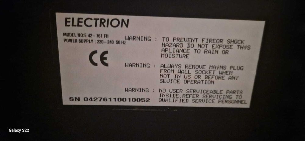 Телевизор LCD Electrion 42