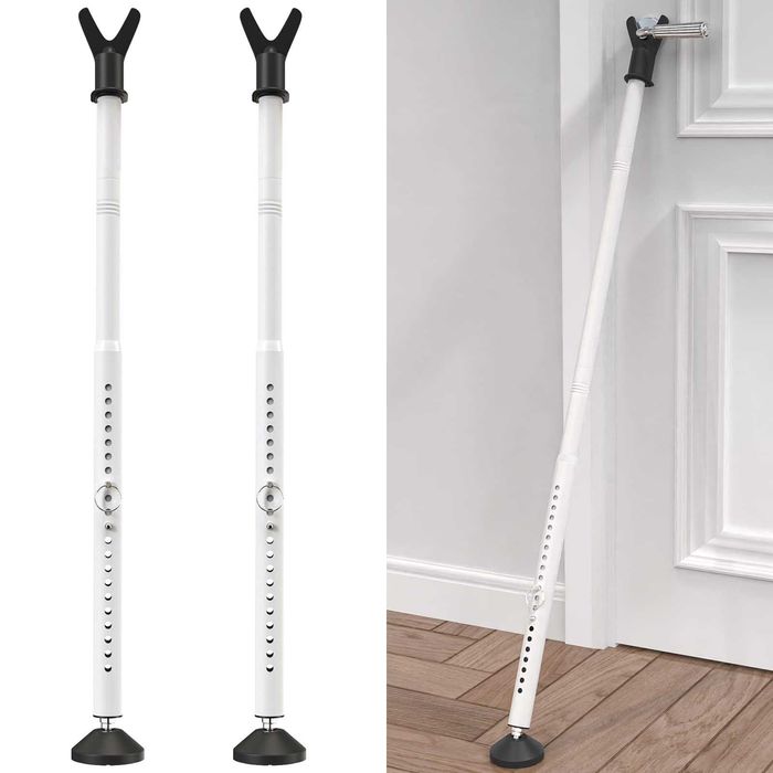 Лост за залостване на врата телескопичен стопер Подпора