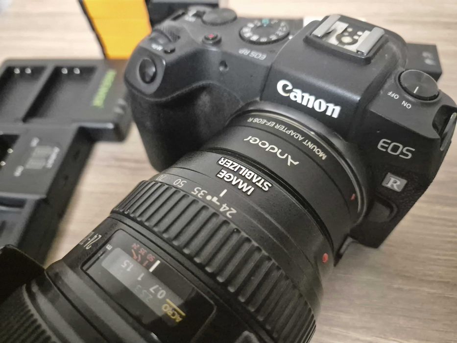 Canon EOS RP + EF 24–105 f/4L IS USM – Пълен комплект