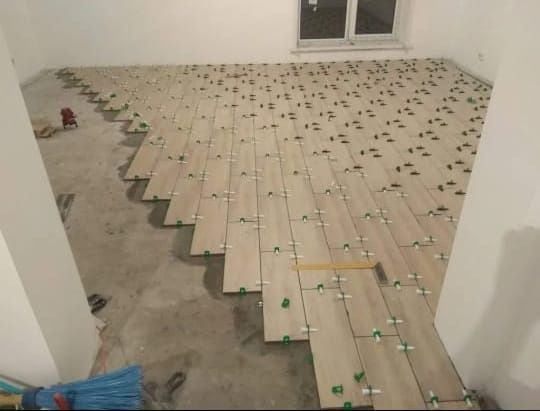 Паловые работы и ламинат