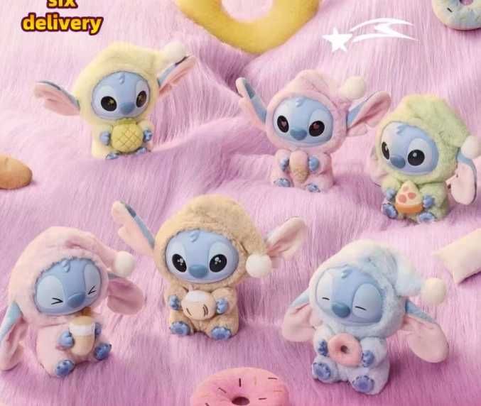 Лабубу Стич Labubu Stitch ключодържател Лабубу Стич