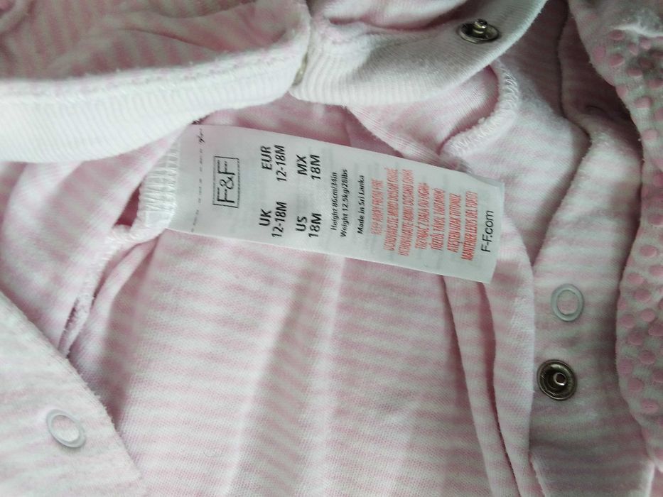 Ръмпъри за деца  6-9 м 12-18м 18-24