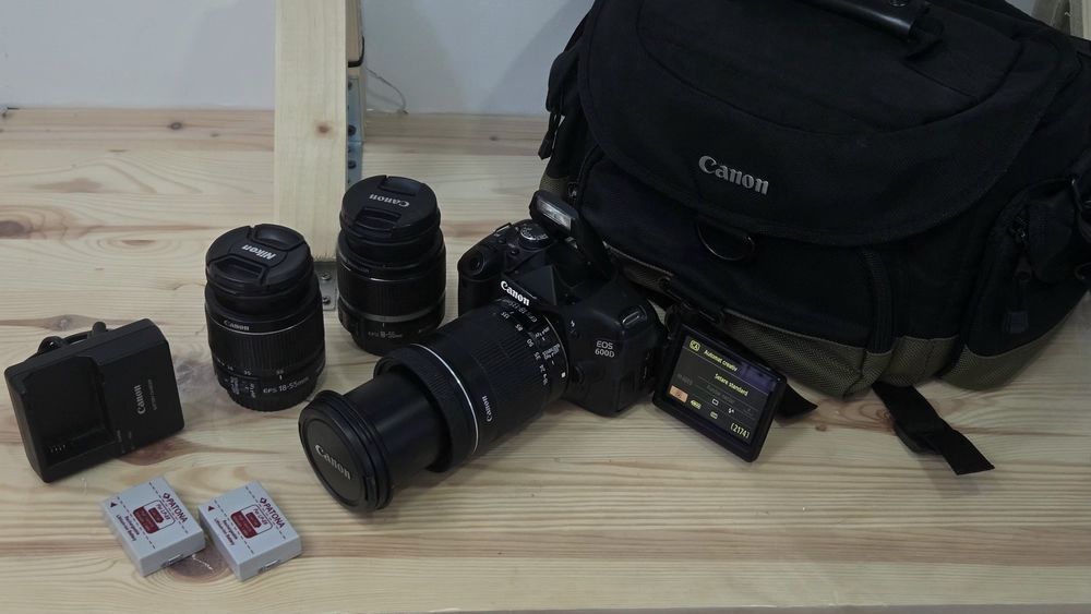 Kit Canon 600d - Colectie / kit potrivit pt evenimente