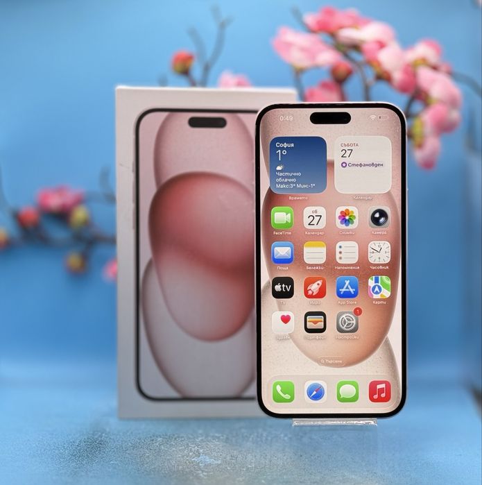 Apple iPhone 15 Plus,128GB, 5G, Pink