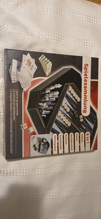 Colecție de jocuri  șah,table cărți dame domino poker Nou