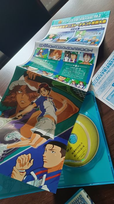 Seigaku Prince of tenis DVD anime Japan
