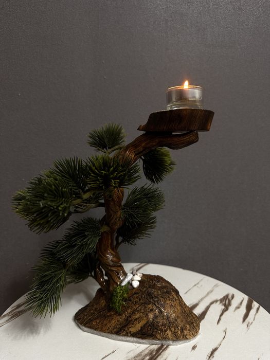 Бонсай  подсвечники