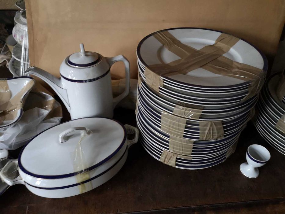 Serviciu masa, perioada interbelica, manufactura Tettau (Bavaria)