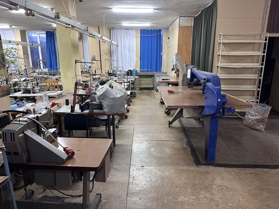 Разпродажба на шивашки цех