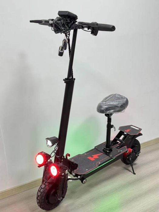 Электро Самокат White Siberia (2 motor)