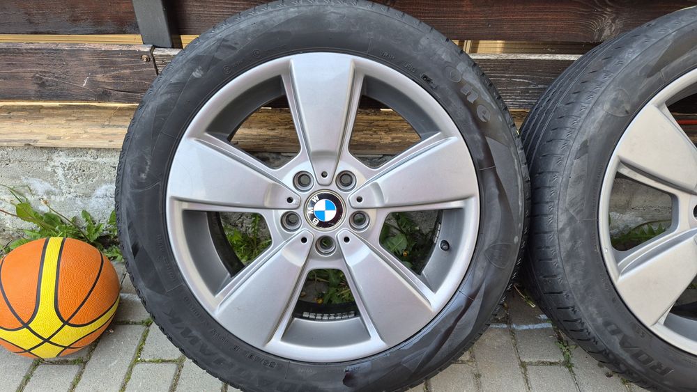Jante Originale BMW Style 143 - 18 inch - BMW X3 (E83) - Gri Antracit + anvelope