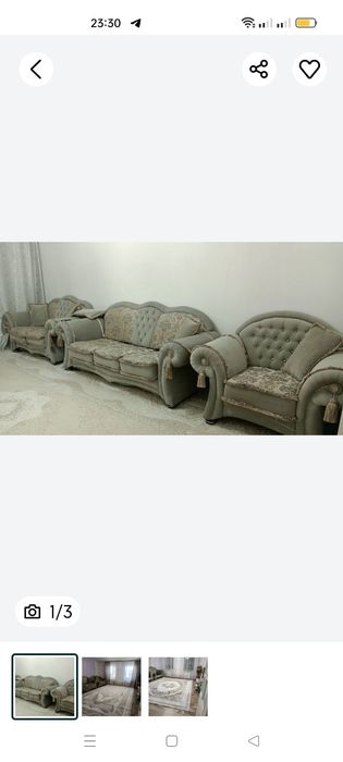 Продам диван 3*1