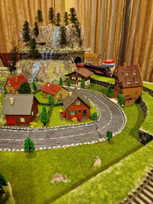 Diorama scara HO pret de sarbatori
