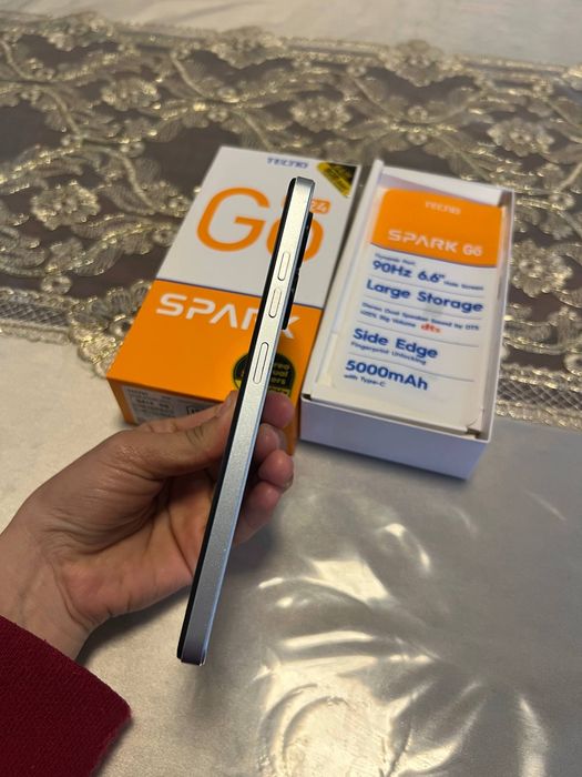 Tecno Spark Go 2024, holati ideal, doʻkondan arzon narxda