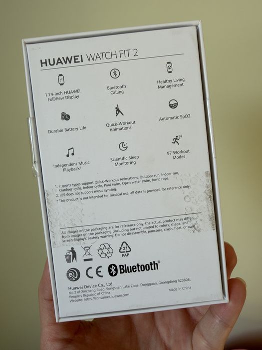 Продаю смарт-часы Huawei Watch Fit 2 (оригинал)