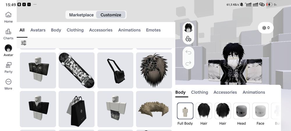 ПРОДАМ аккаунт в роблоксе