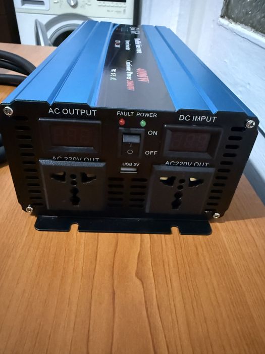 Invertor 2000W/4000W unda modificata, 12V si 24 V – 220V