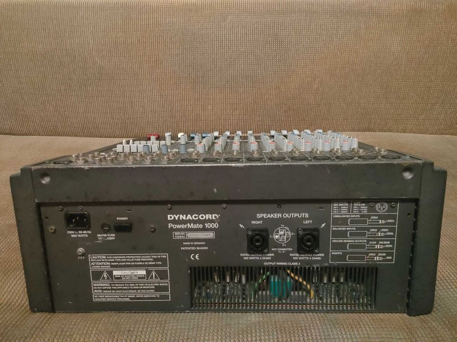 Dynacord powermate 1000-1 nu 1000-2