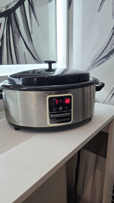 Set 42 Pietre Calde + Încălzitor Electric pentru Pietre